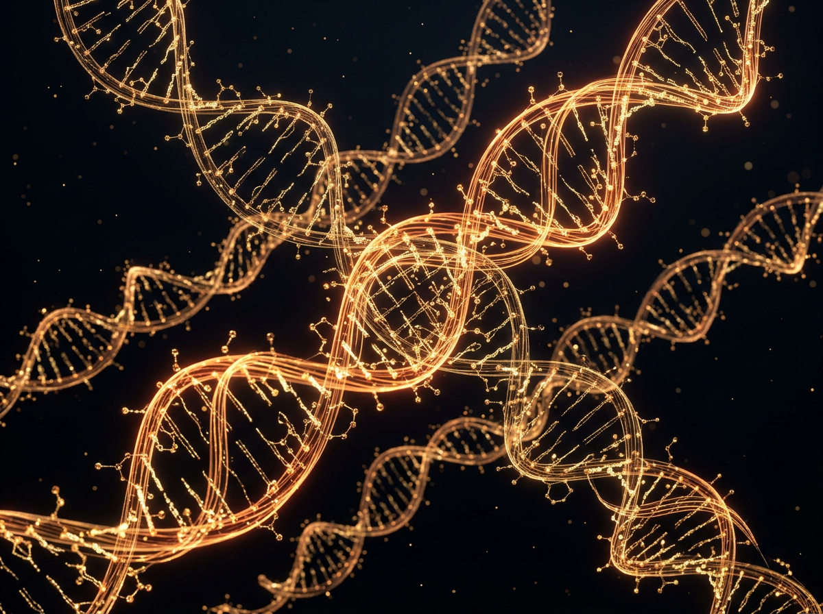 Visualization of peptide molecular chains